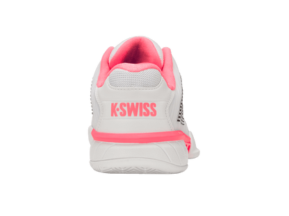 96807 - 178 - W | HYPERCOURT EXPRESS 2 - WIDE | WHITE/NEON PASTEL PINK/BLACK - K - Swiss US - FOOTWEAR