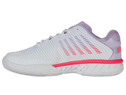 96807-182-W | HYPERCOURT EXPRESS 2-WIDE | WHITE/ORCHID PETAL/NEON BLAZE
