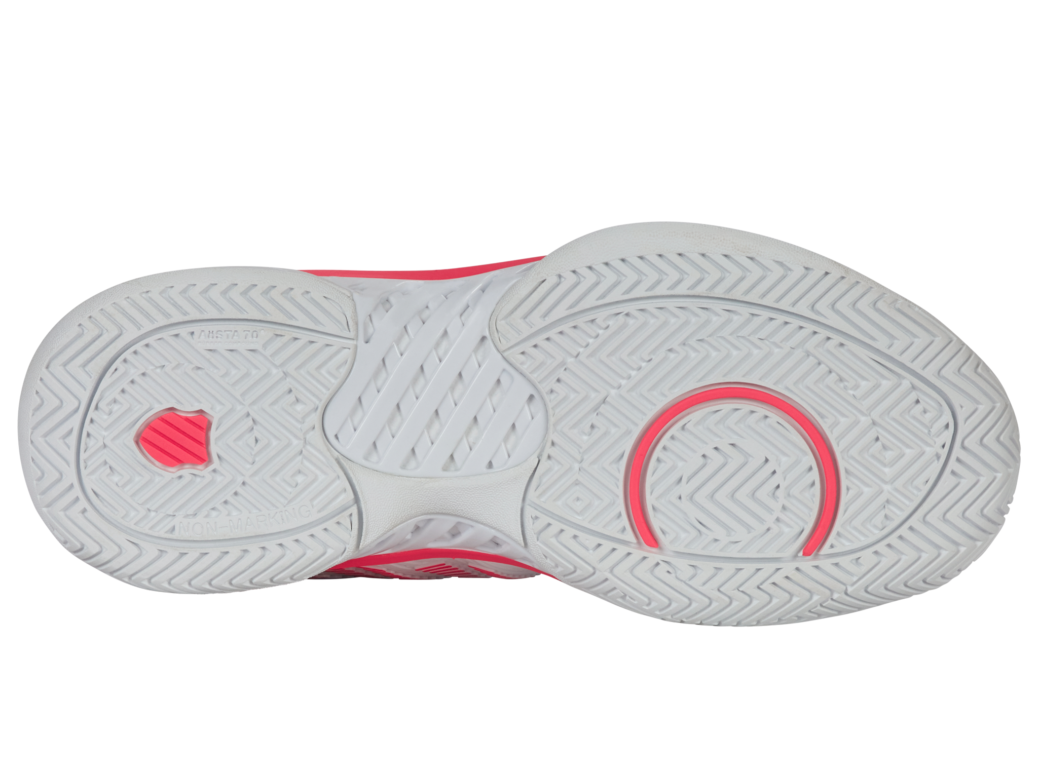96807-182-W | HYPERCOURT EXPRESS 2-WIDE | WHITE/ORCHID PETAL/NEON
