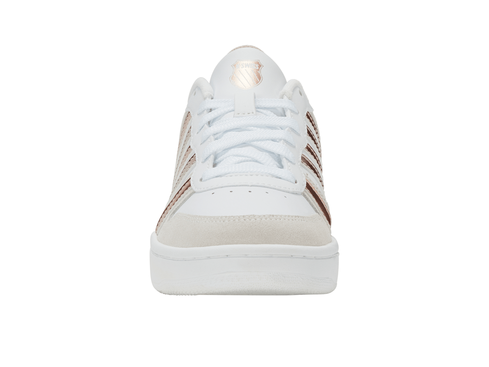 96931 - 158 - M | COURT PALISADES | WHITE/CRYSTAL GREY/ROSE DUST - K - Swiss US - FOOTWEAR