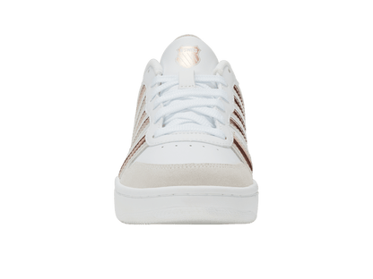 96931 - 158 - M | COURT PALISADES | WHITE/CRYSTAL GREY/ROSE DUST - K - Swiss US - FOOTWEAR