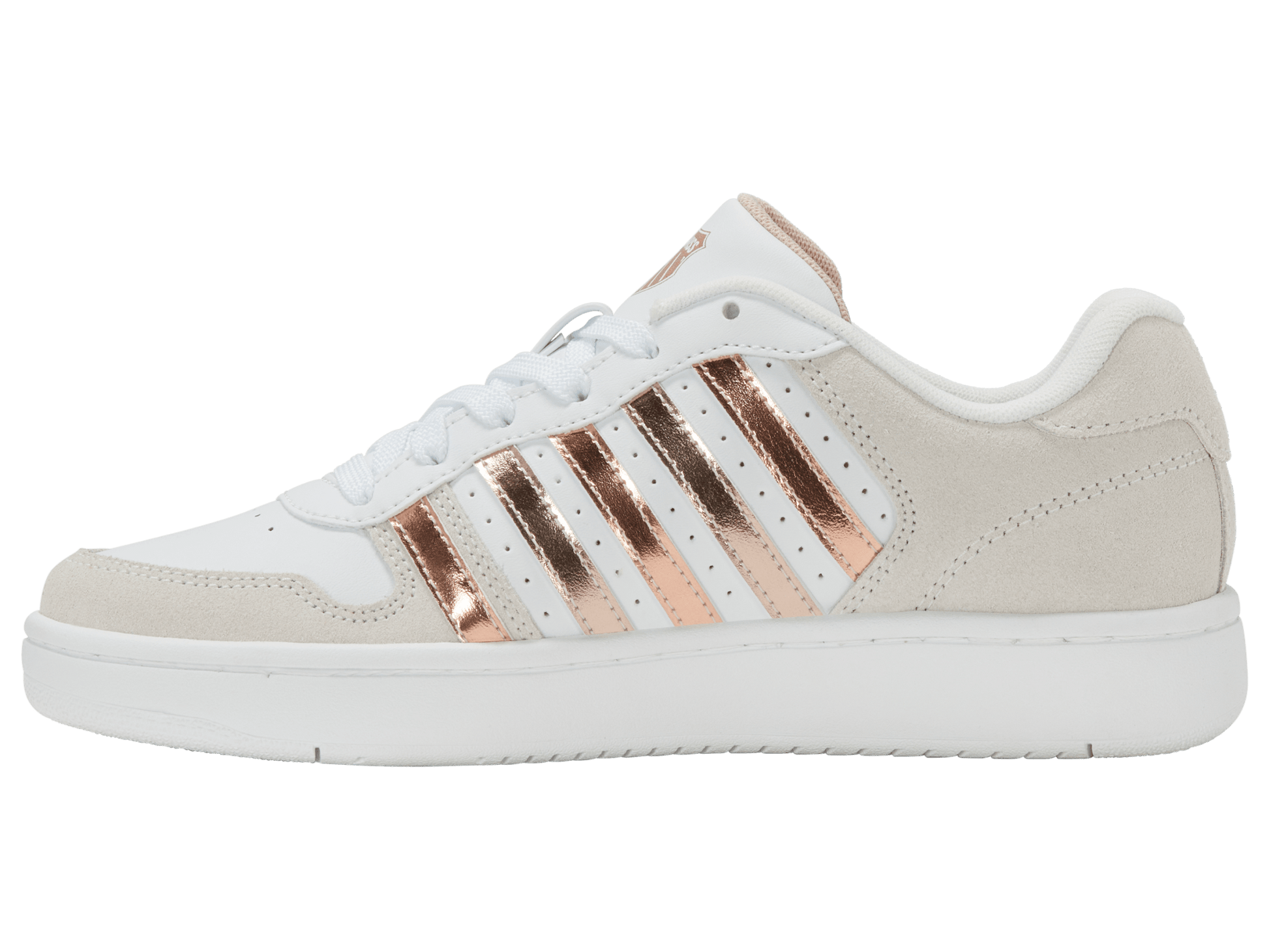 96931 - 158 - M | COURT PALISADES | WHITE/CRYSTAL GREY/ROSE DUST - K - Swiss US - FOOTWEAR