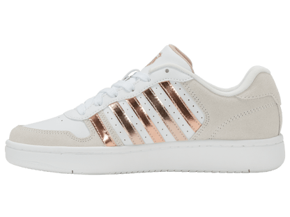 96931 - 158 - M | COURT PALISADES | WHITE/CRYSTAL GREY/ROSE DUST - K - Swiss US - FOOTWEAR