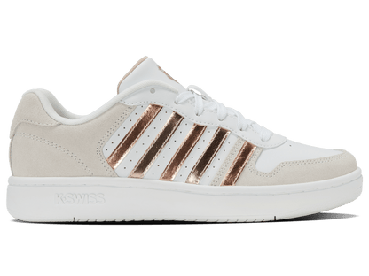 96931 - 158 - M | COURT PALISADES | WHITE/CRYSTAL GREY/ROSE DUST - K - Swiss US - FOOTWEAR