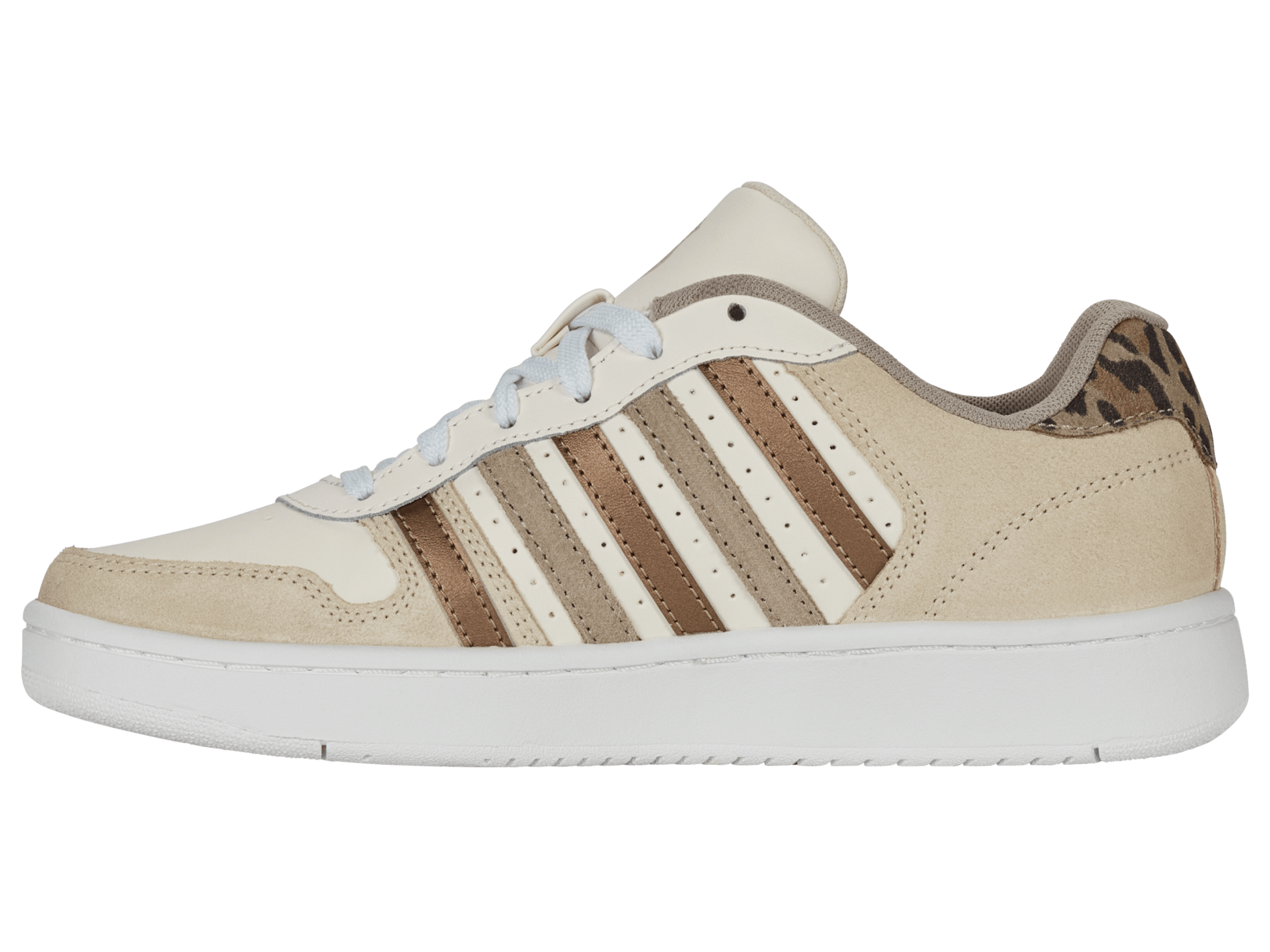 96931 - 909 - M | COURT PALISADES | WHITECAP GRAY/ROSE GOLD/LEO/S WHITE - K - Swiss US - FOOTWEAR