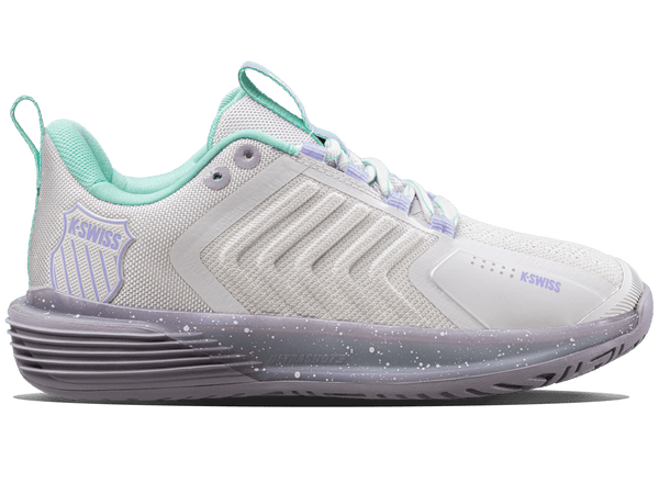 96988 - 020 - M | ULTRASHOT 3 | NIMBUS CLOUD/LILAC GRAY/NEON PURPLE - K - Swiss US - FOOTWEAR