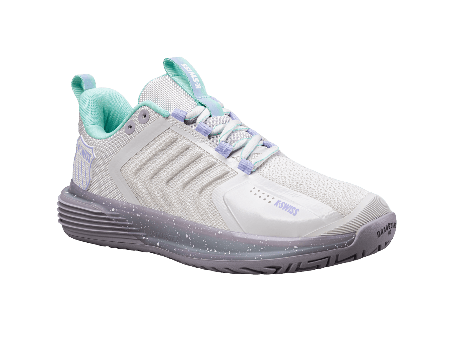 96988 - 020 - M | ULTRASHOT 3 | NIMBUS CLOUD/LILAC GRAY/NEON PURPLE - K - Swiss US - FOOTWEAR