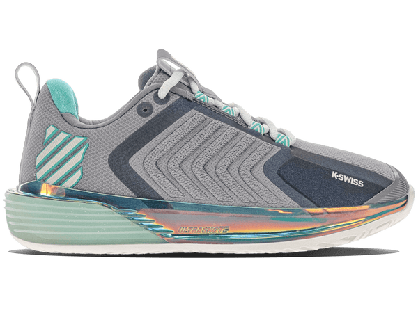 96988 - 092 - M | ULTRASHOT 3 | ALLOY/BRILLIANT WHITE/ TURQUOISE - K - Swiss US - FOOTWEAR