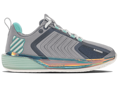 96988 - 092 - M | ULTRASHOT 3 | ALLOY/BRILLIANT WHITE/ TURQUOISE - K - Swiss US - FOOTWEAR