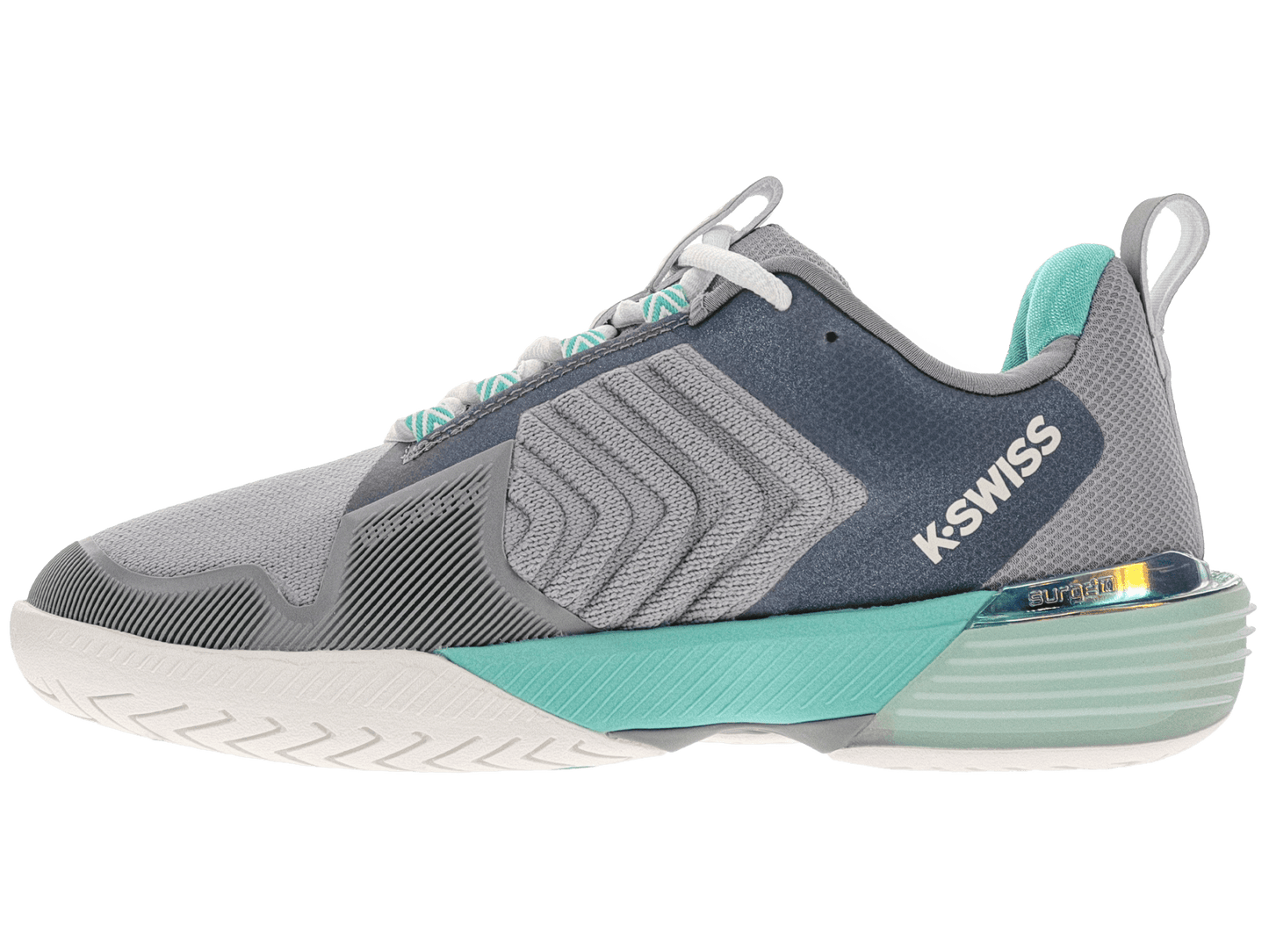 96988 - 092 - M | ULTRASHOT 3 | ALLOY/BRILLIANT WHITE/ TURQUOISE - K - Swiss US - FOOTWEAR