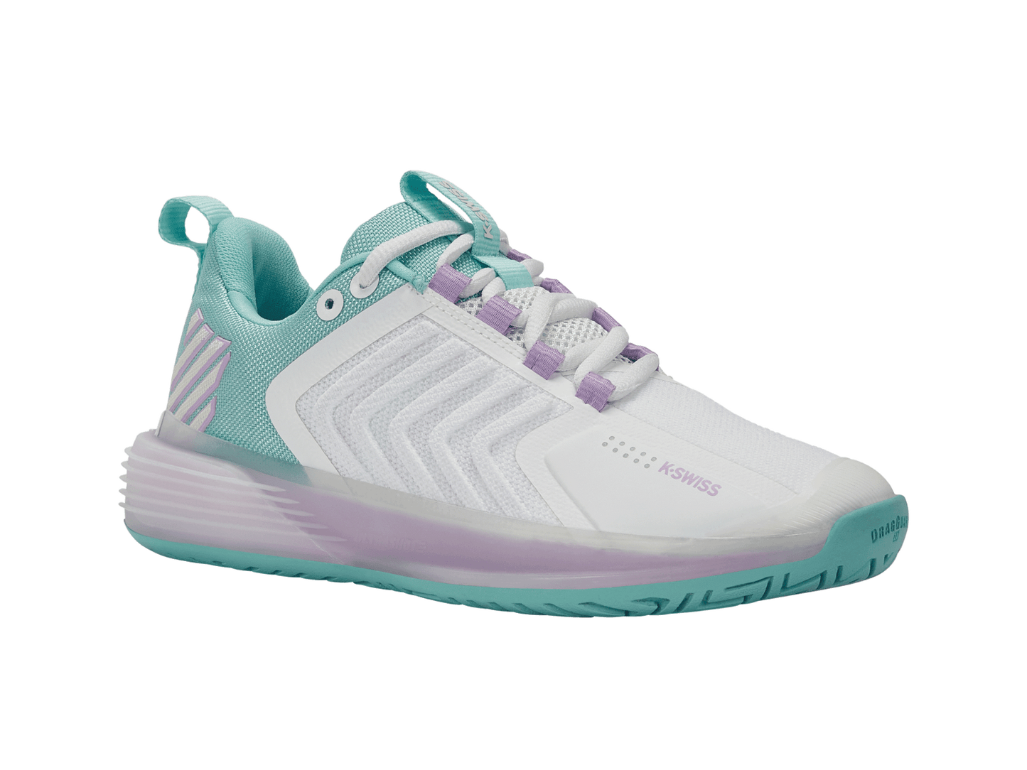 96988 - 190 - M | ULTRASHOT 3 | BRILLIANT WHITE/ANGEL BLUE/SHEER LILAC - K - Swiss US - FOOTWEAR