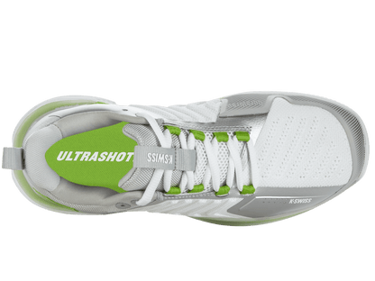 96988 - 956 - M | ULTRASHOT 3 | WHITE/GRAY VIOLET/LIME GREEN - K - Swiss US - FOOTWEAR