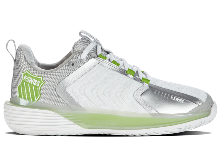 96988-956-M | ULTRASHOT 3 | WHITE/GRAY VIOLET/LIME GREEN