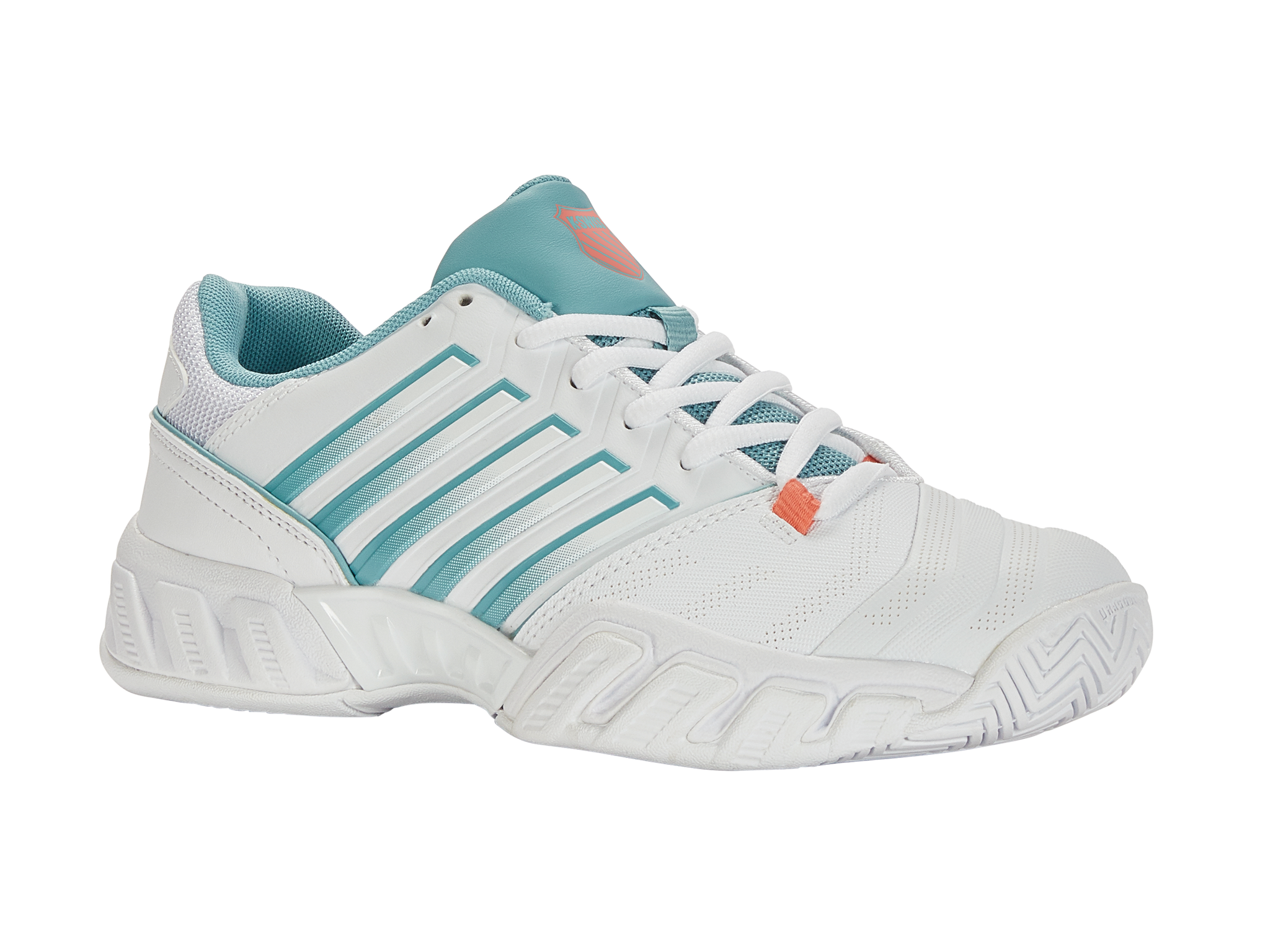 Kyu K-Swiss Men's Hypercourt Pinnacle Tennis Shoe (White/Neon