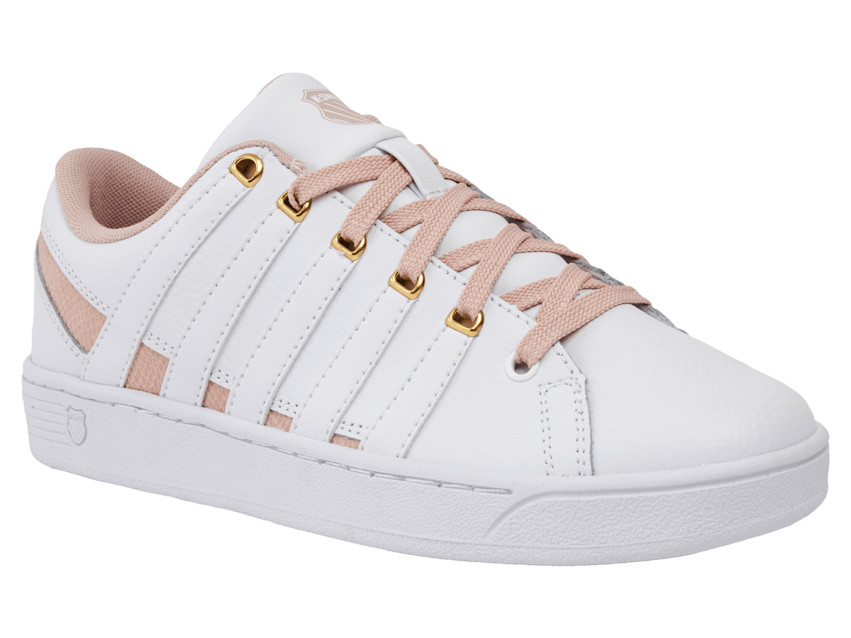 96999-188-M | RAMLI COURT | WHITE/SNAKE/CAMEO ROSE - K-Swiss US