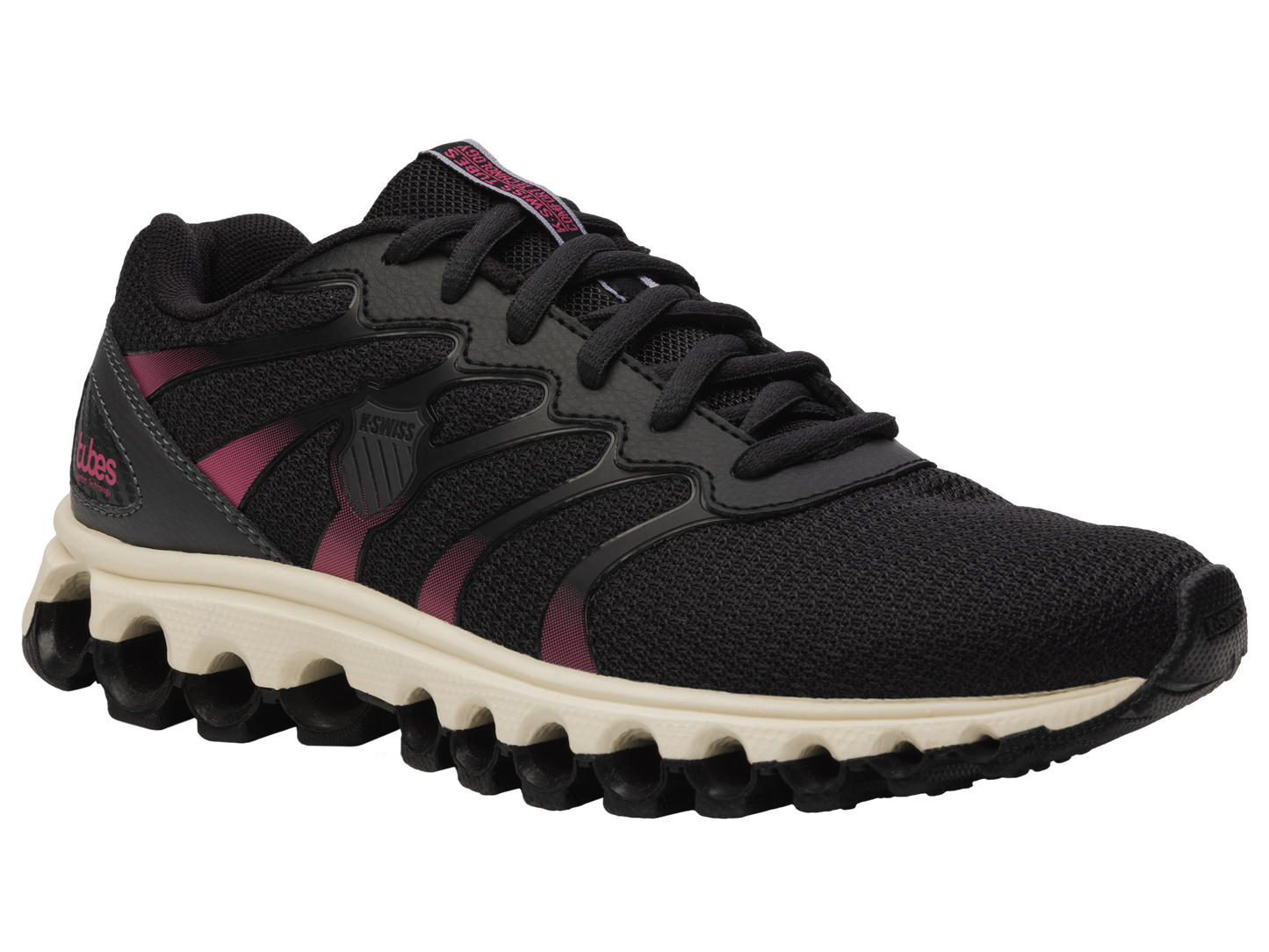 97112-004-M | TUBES 200 | BLACK/RASPBERRY/EGRET