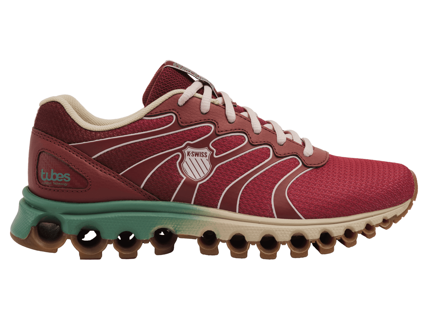 97112 - 662 - M | TUBES 200 | BRICK RED/GAMET ROSE/PRIMROSE PINK - K - Swiss US - FOOTWEAR