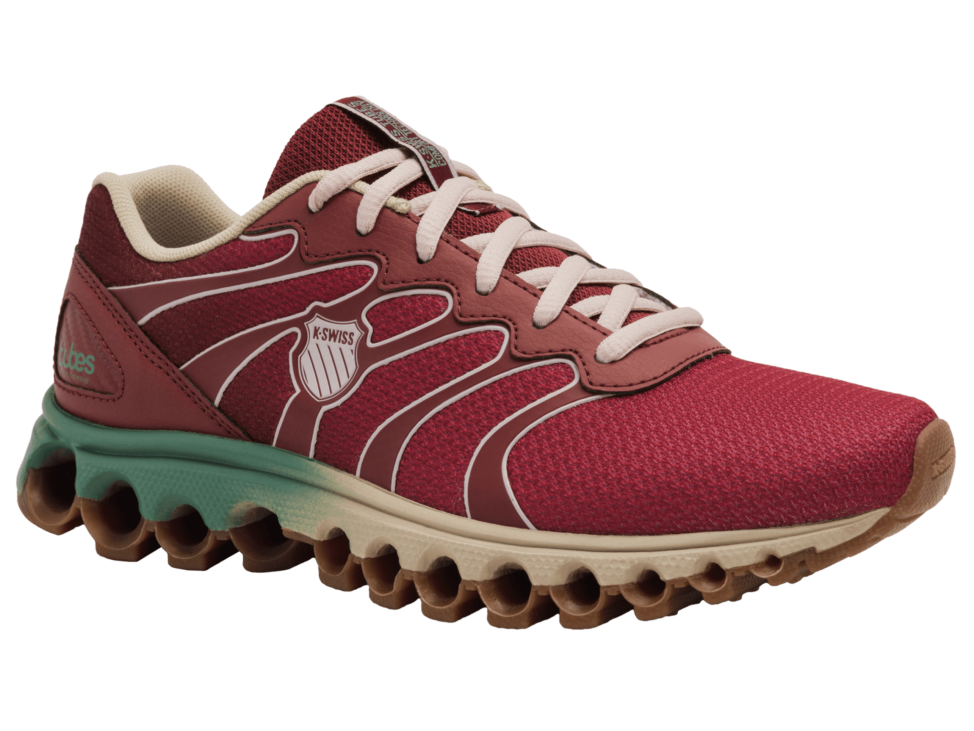 97112 - 662 - M | TUBES 200 | BRICK RED/GAMET ROSE/PRIMROSE PINK - K - Swiss US - FOOTWEAR