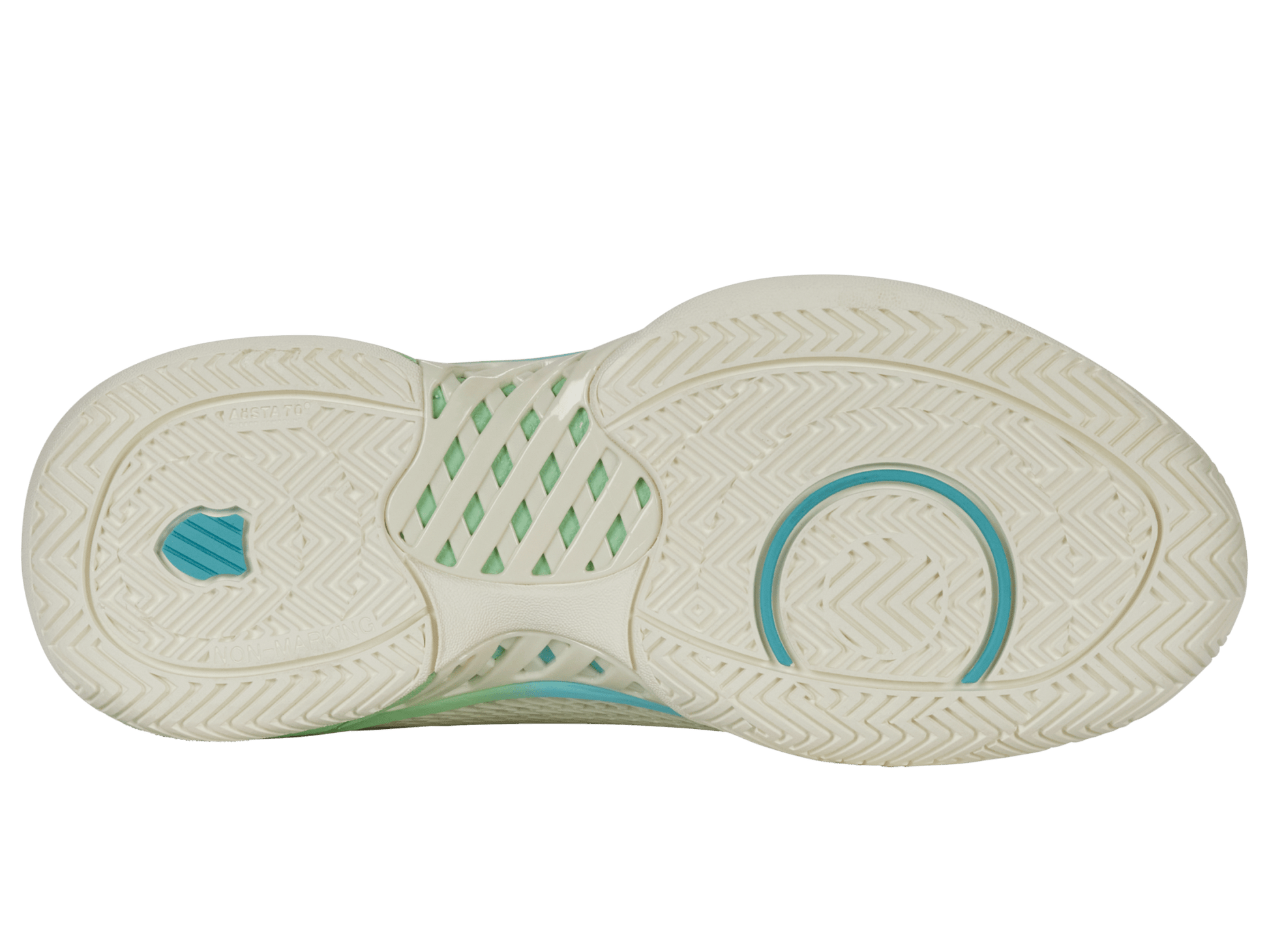 97292 - 258 - W | EXPRESS LIGHT PICKLEBALL - WIDE | EGRET/PATINA GREEN - K - Swiss US - FOOTWEAR