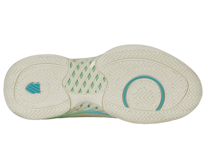 97292 - 258 - W | EXPRESS LIGHT PICKLEBALL - WIDE | EGRET/PATINA GREEN - K - Swiss US - FOOTWEAR