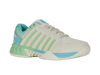 97292 - 258 - W | EXPRESS LIGHT PICKLEBALL - WIDE | EGRET/PATINA GREEN - K - Swiss US - FOOTWEAR