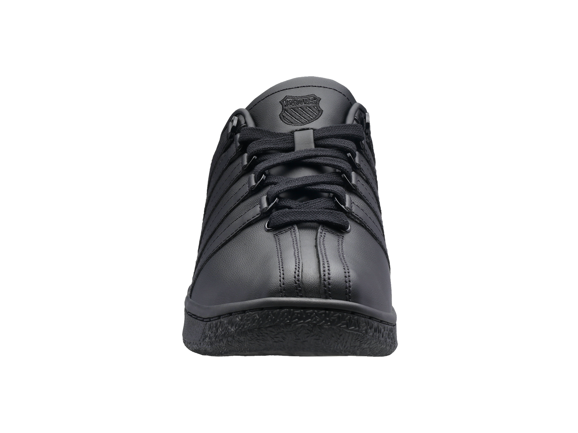 K-Swiss Classic VN Cuir Noir – Baskets Homme/femme Taille 5 (jeunesse) Neuves Sans Boîte