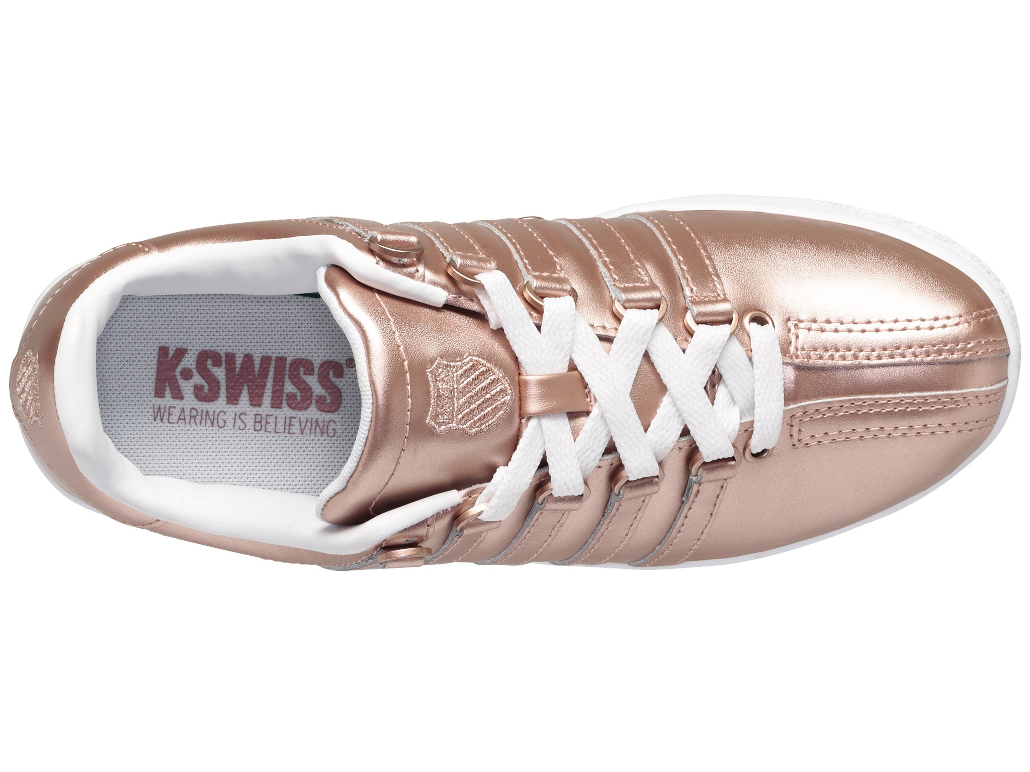Rose Gold White And Gold K Swiss K-Swiss Express Light Carpet