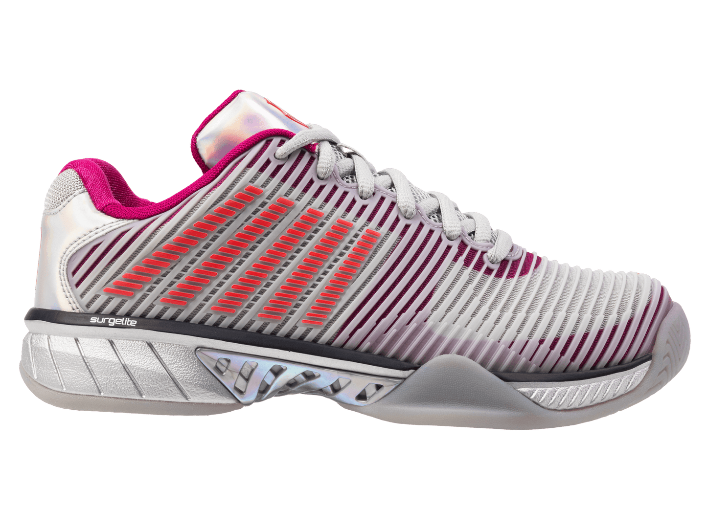 97382 - 093 - M | HYPERCOURT EXPRESS 2 LUCKY IN LOVE | SILVER/HARBOUR MIST/DRAGON FRUIT - K - Swiss US - FOOTWEAR
