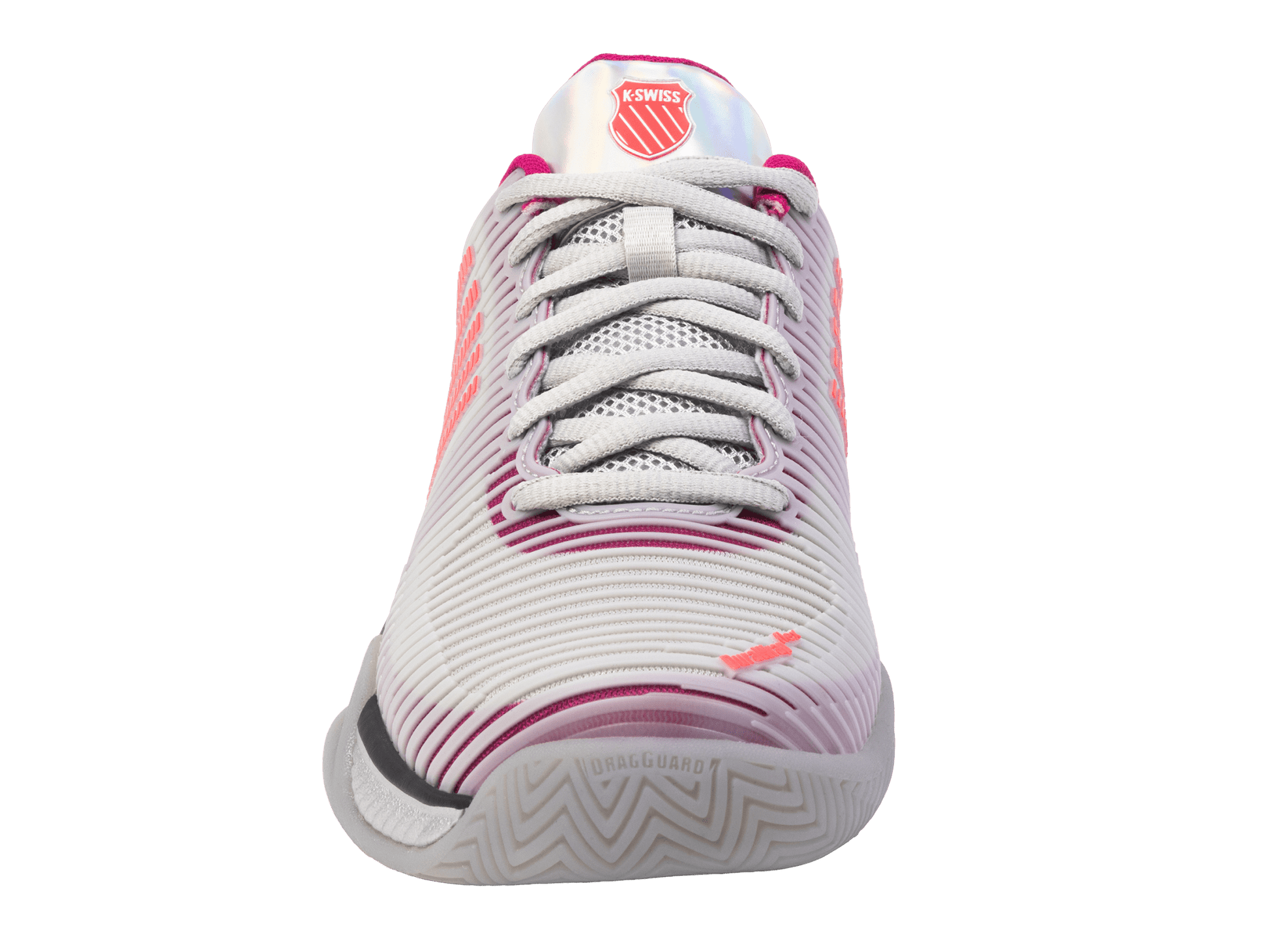 97382 - 093 - M | HYPERCOURT EXPRESS 2 LUCKY IN LOVE | SILVER/HARBOUR MIST/DRAGON FRUIT - K - Swiss US - FOOTWEAR