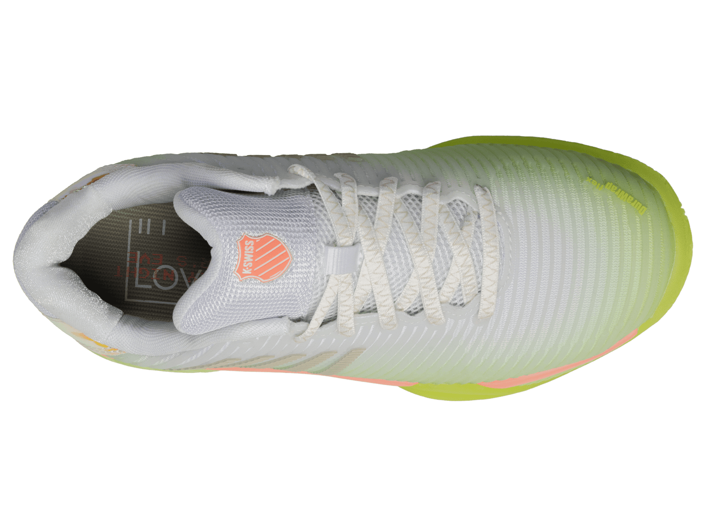 97382 - 106 - M | HYPERCOURT EXPRESS 2 LUCKY IN LOVE | WHITE/LEMON FROST/BEIGE - K - Swiss US - FOOTWEAR
