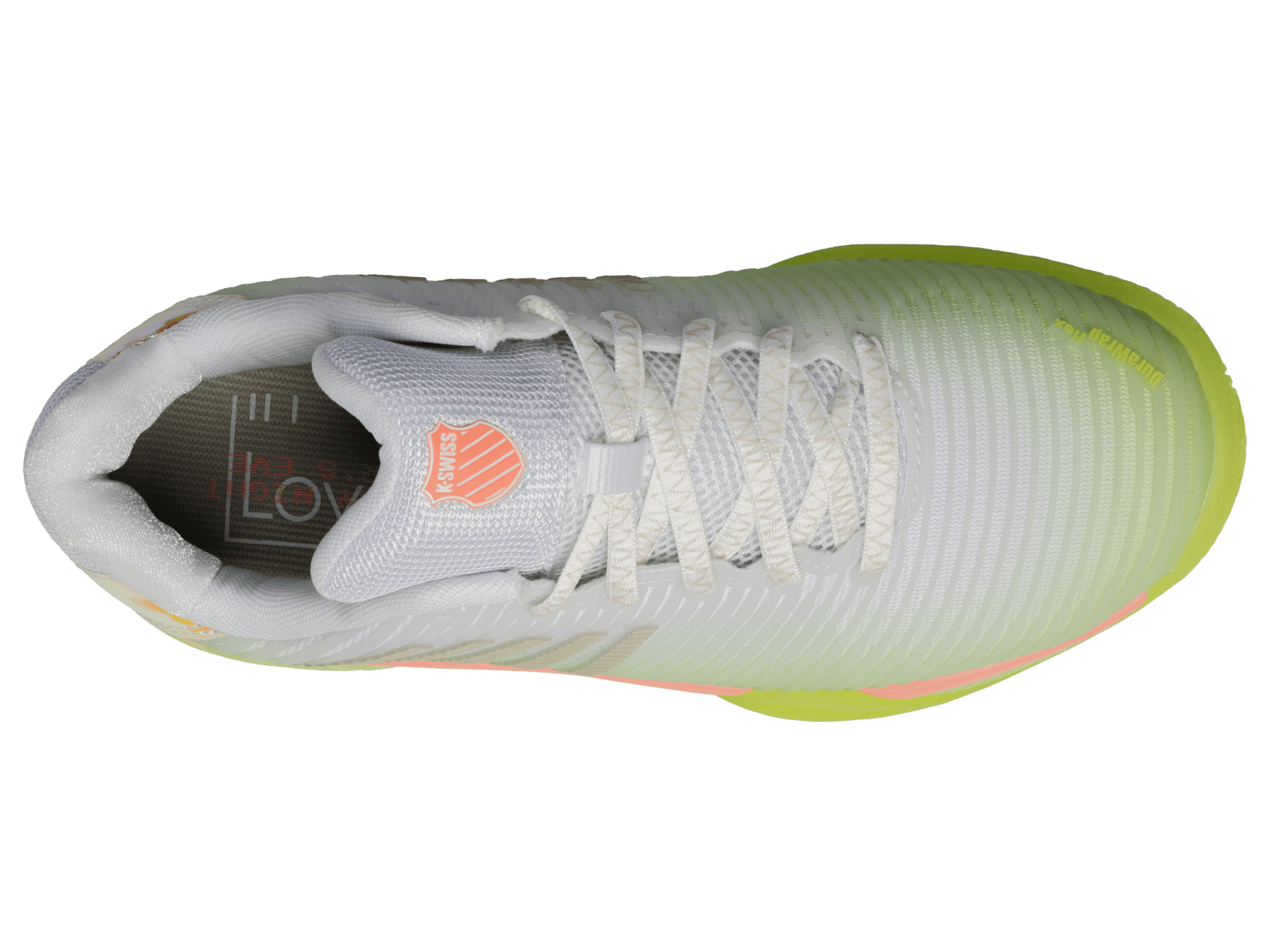 97382 - 106 - M | HYPERCOURT EXPRESS 2 LUCKY IN LOVE | WHITE/LEMON FROST/BEIGE - K - Swiss US - FOOTWEAR