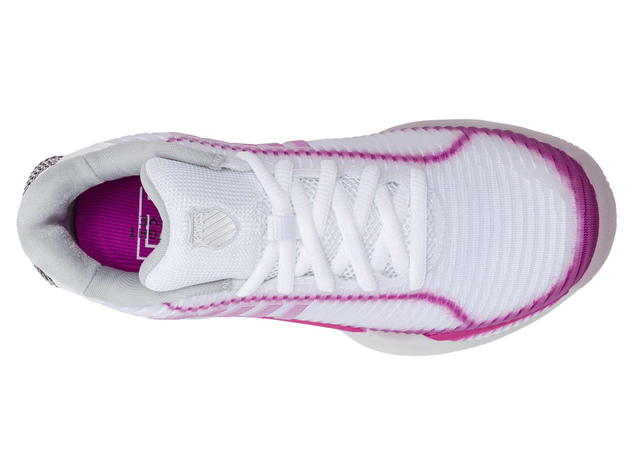 97382-114-M | HYPERCOURT EXPRESS 2 LUCKY IN LOVE | WHITE/MULBERRY