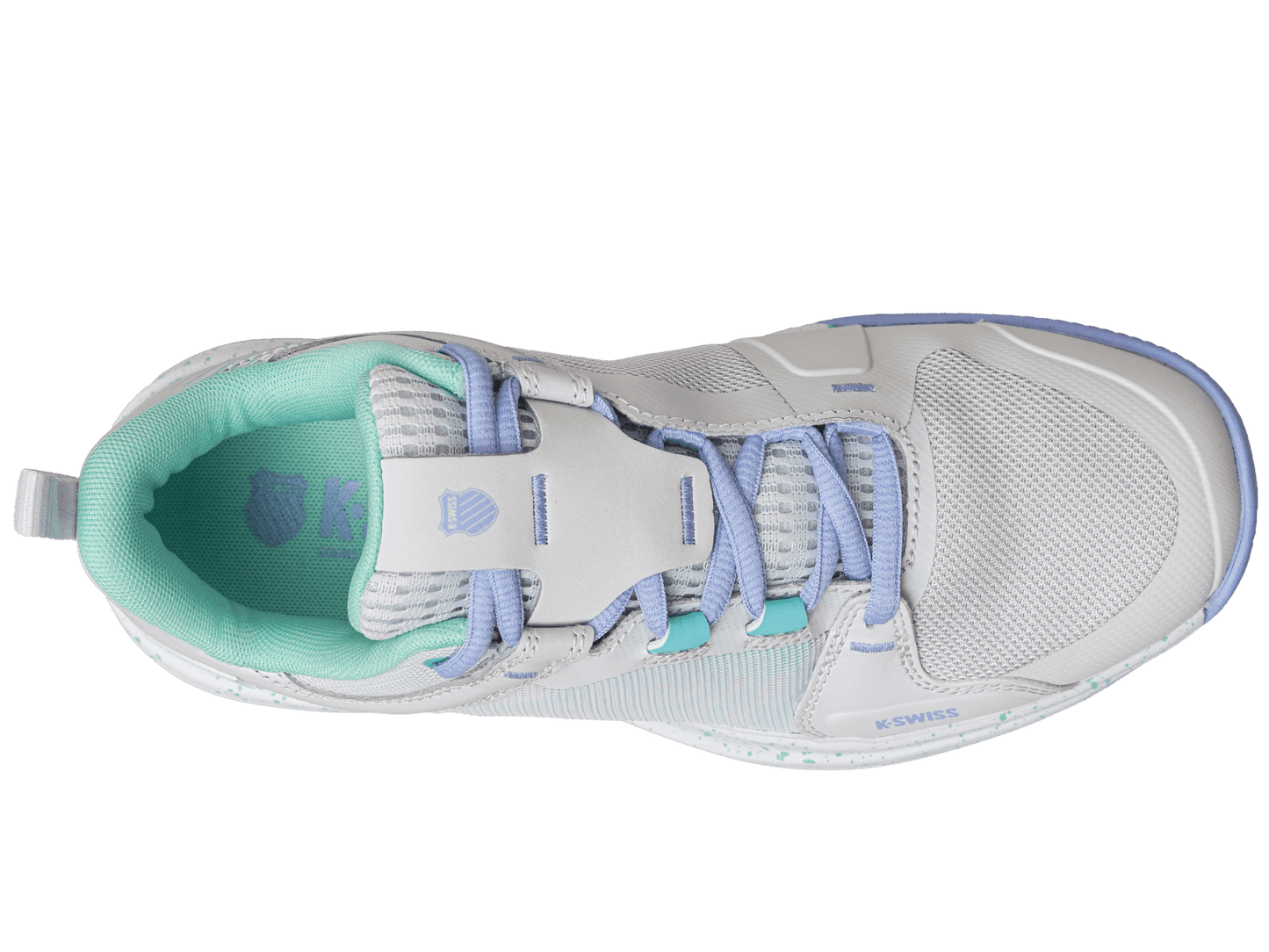 97395 - 095 - M | ULTRASHOT TEAM | NIMBUS CLOUD/NEON PURPLE/NEON TEAL - K - Swiss US - FOOTWEAR
