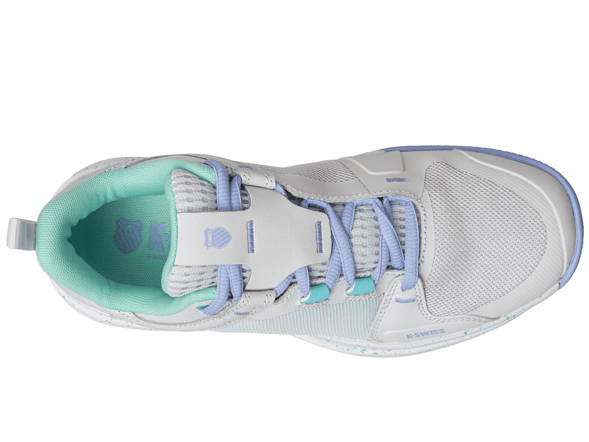 97395 - 095 - M | ULTRASHOT TEAM | NIMBUS CLOUD/NEON PURPLE/NEON TEAL - K - Swiss US - FOOTWEAR
