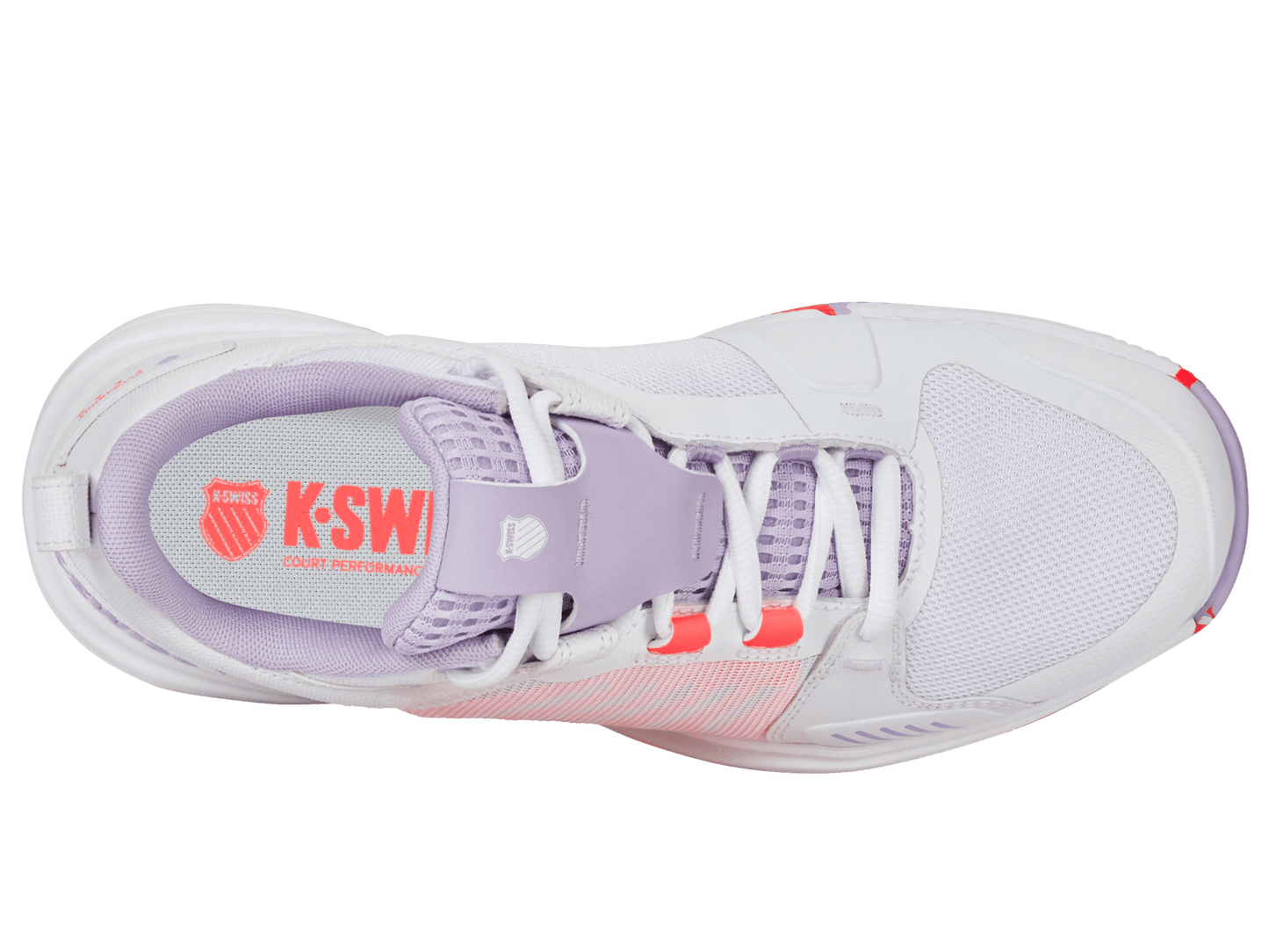 97395 - 182 - M | ULTRASHOT TEAM | WHITE/ORCHID PETAL/NEON BLAZE - K - Swiss US - FOOTWEAR