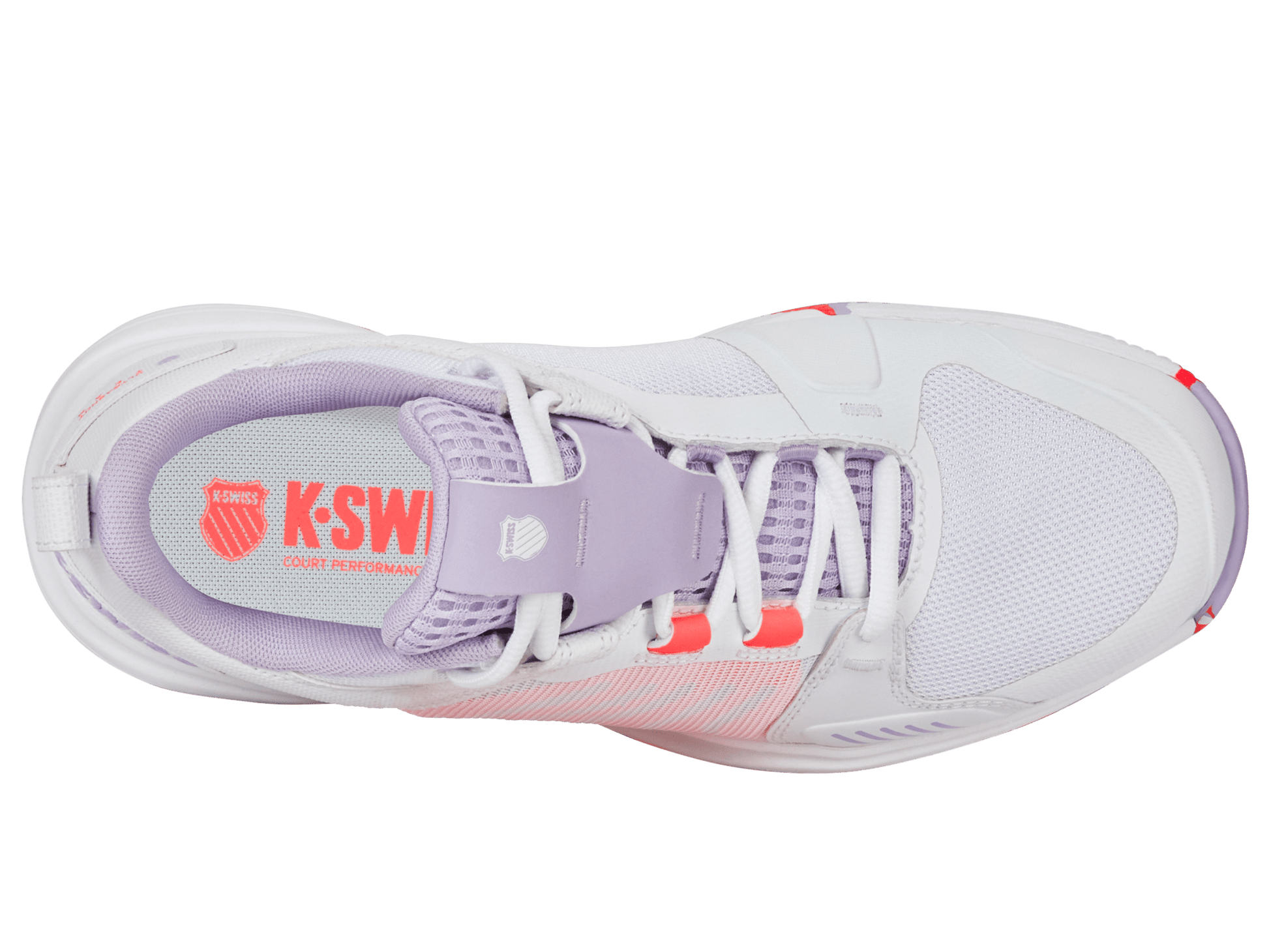 97395 - 182 - M | ULTRASHOT TEAM | WHITE/ORCHID PETAL/NEON BLAZE - K - Swiss US - FOOTWEAR