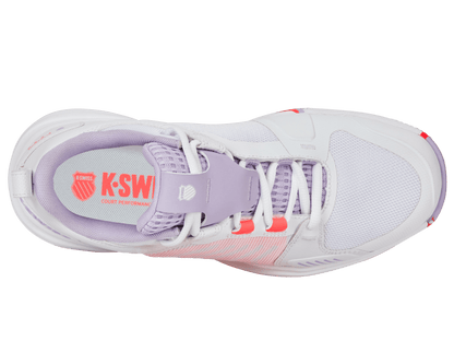 97395 - 182 - M | ULTRASHOT TEAM | WHITE/ORCHID PETAL/NEON BLAZE - K - Swiss US - FOOTWEAR