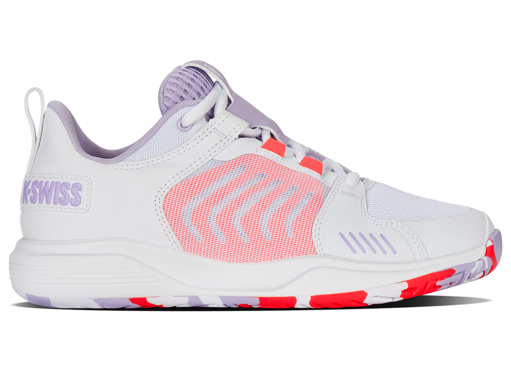 97395-182-M | ULTRASHOT TEAM | WHITE/ORCHID PETAL/NEON BLAZE
