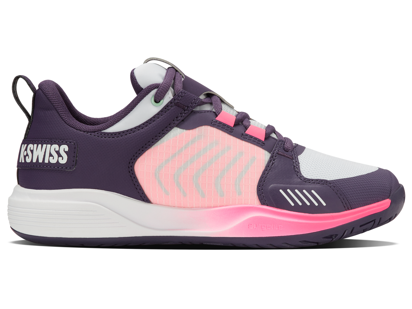97395-593-M | ULTRASHOT TEAM | PURPLE PLUMERIA/WHITE/NEON PASTEL PINK