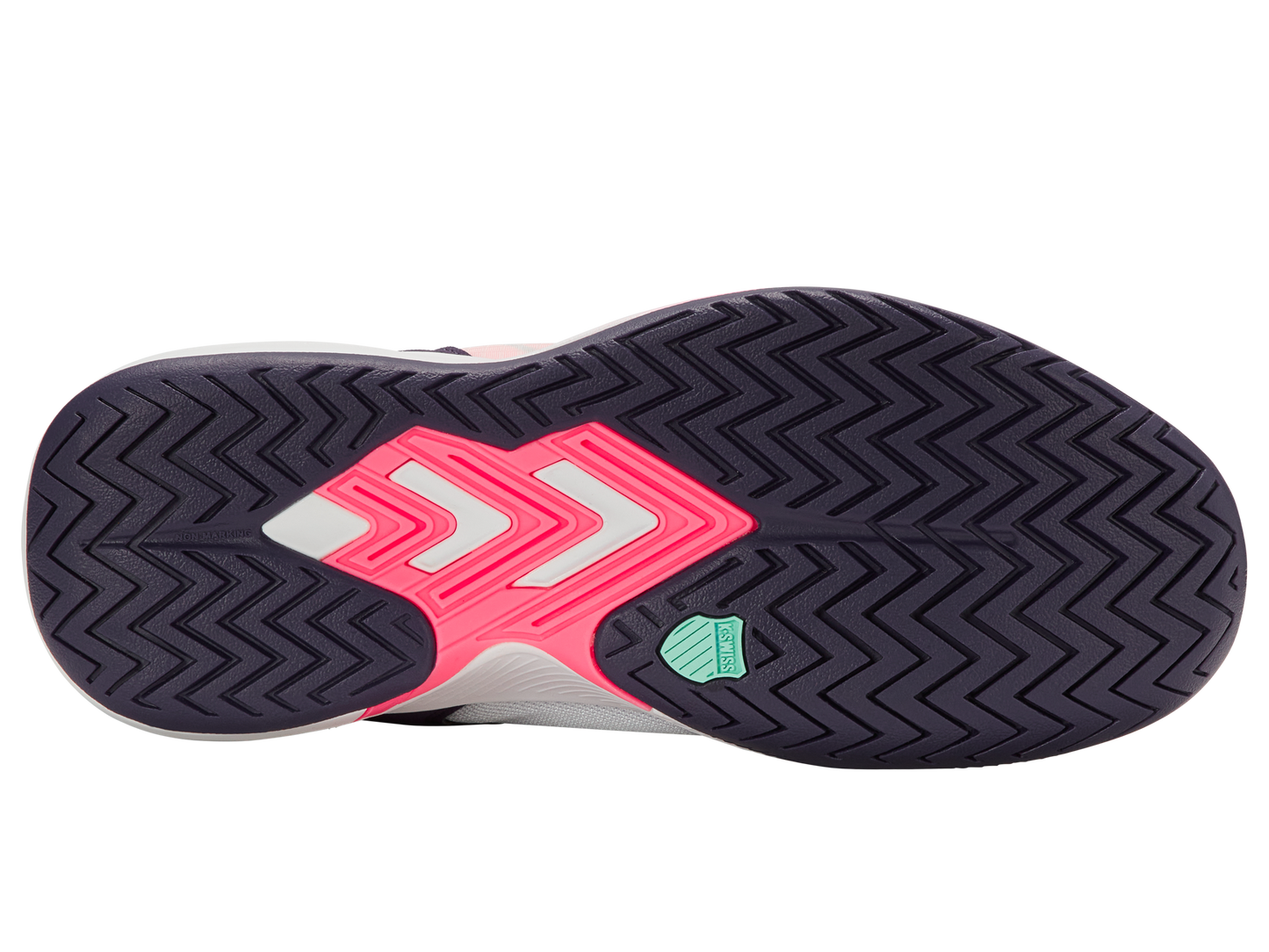 97395-593-M | ULTRASHOT TEAM | PURPLE PLUMERIA/WHITE/NEON PASTEL PINK