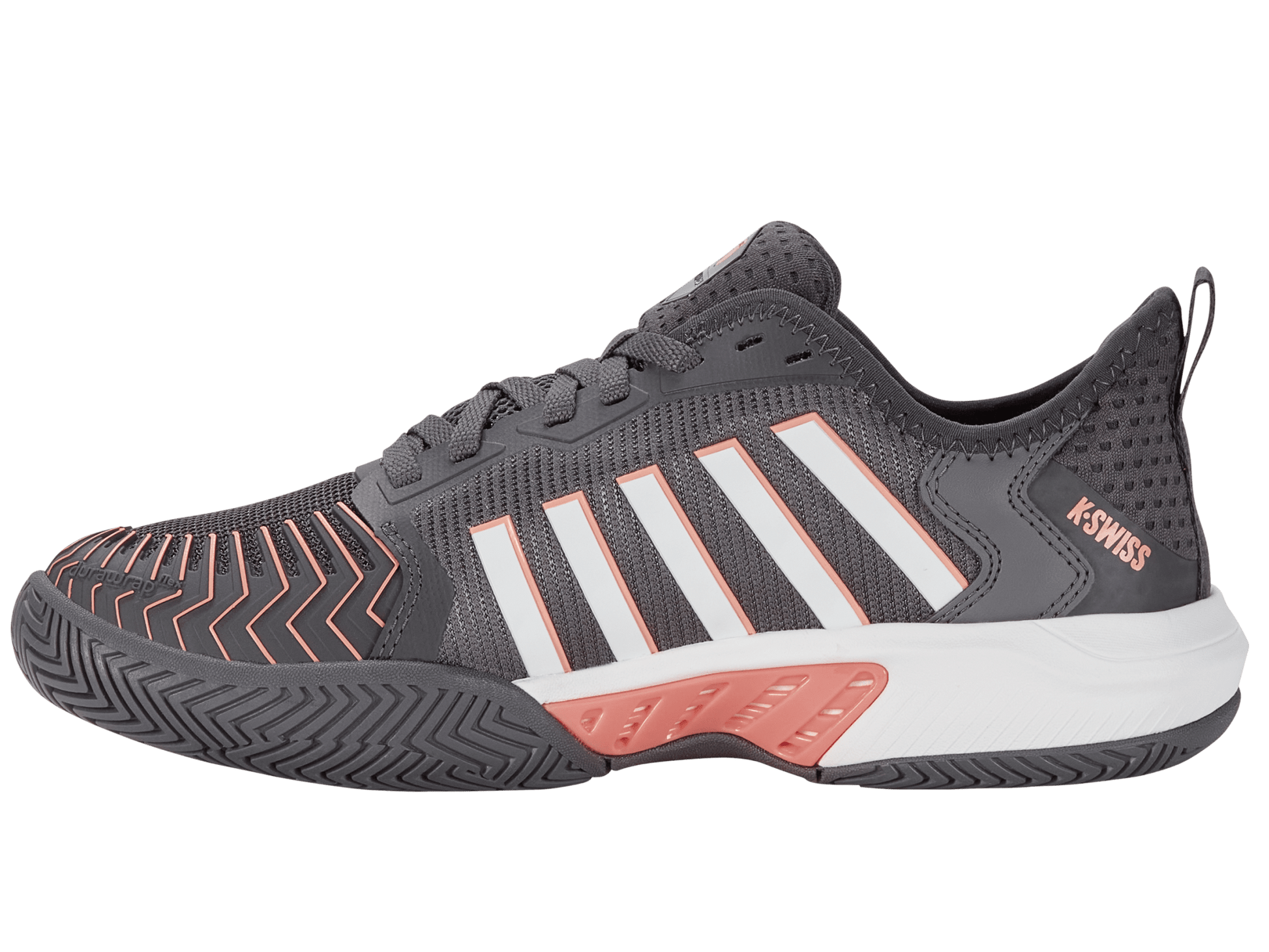 97916 - 009 - M | PICKLEBALL SUPREME | ASPHALT/WHITE/PEACH AMBER - K - Swiss US - FOOTWEAR