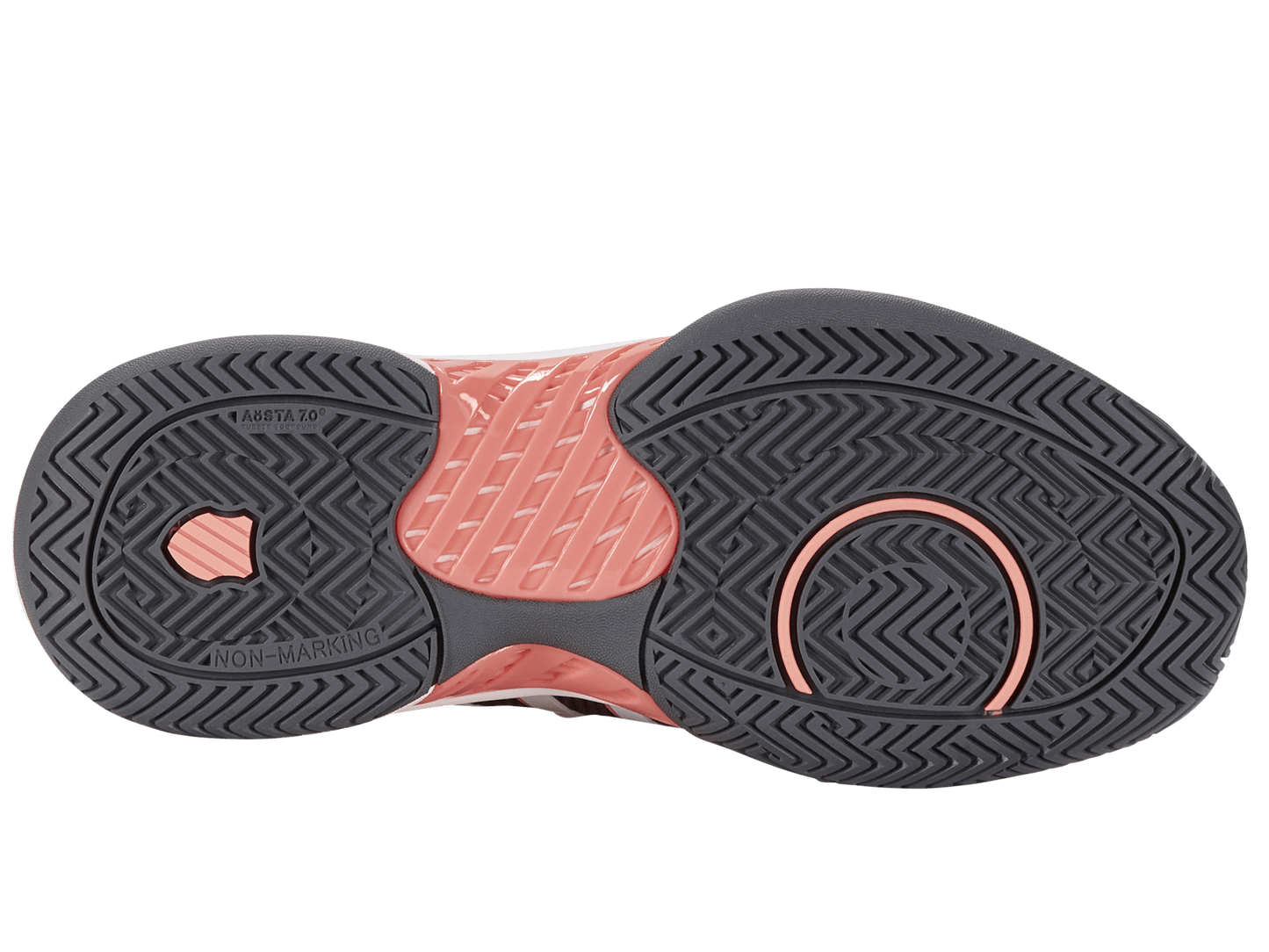 97916 - 009 - M | PICKLEBALL SUPREME | ASPHALT/WHITE/PEACH AMBER - K - Swiss US - FOOTWEAR