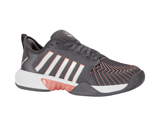 97916 - 009 - M | PICKLEBALL SUPREME | ASPHALT/WHITE/PEACH AMBER - K - Swiss US - FOOTWEAR