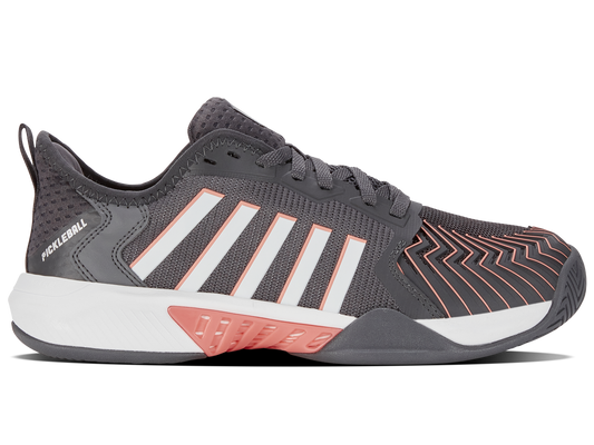 97916-009-M | PICKLEBALL SUPREME | ASPHALT/WHITE/PEACH AMBER