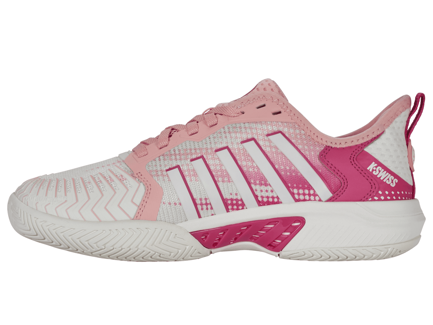 97916 - 146 - M | PICKLEBALL SUPREME | CLOUD DANCER/RASPBERRY SORBET - K - Swiss US - FOOTWEAR