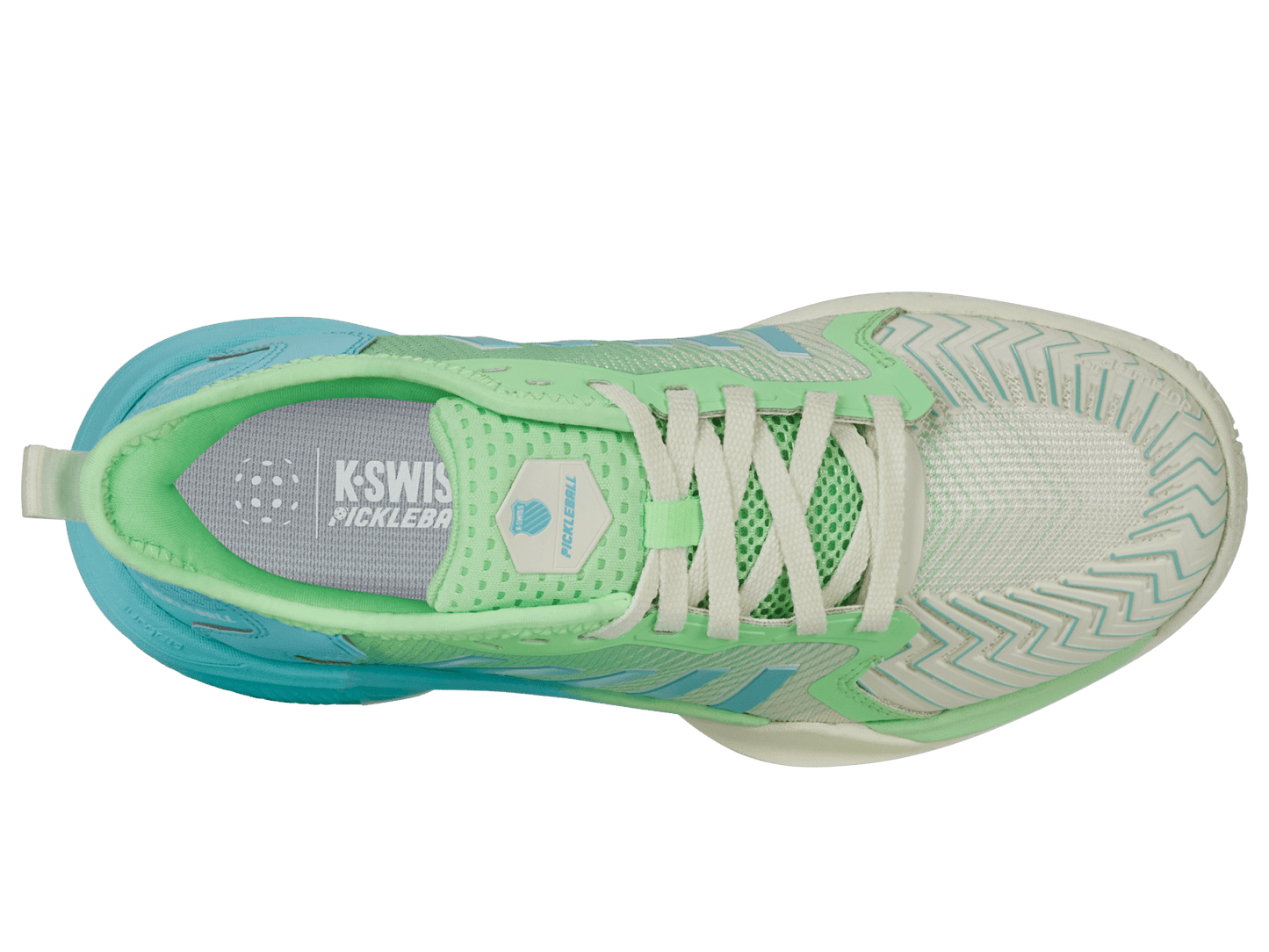 97916 - 258 - M | PICKLEBALL SUPREME | EGRET/PATINA GREEN - K - Swiss US - FOOTWEAR