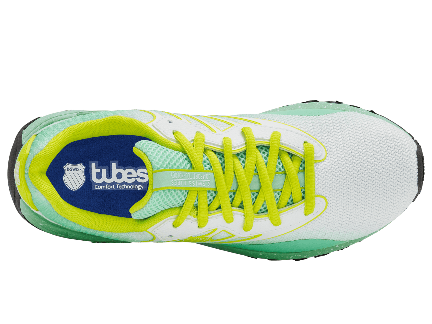 97924 - 173 - M | TUBES SPORT | WHITE/AQUA/NEON LIME - K - Swiss US - FOOTWEAR