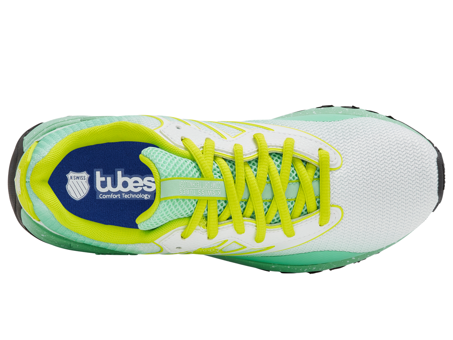 97924-173-M | TUBES SPORT | WHITE/AQUA/NEON LIME
