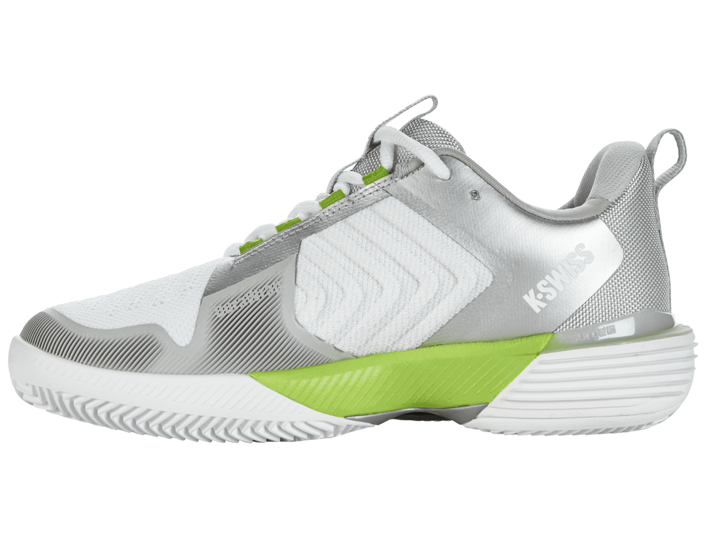 98415 - 956 - M | ULTRASHOT 3 HB | WHITE/GRAY VIOLET/LIME GREEN - K - Swiss US - FOOTWEAR