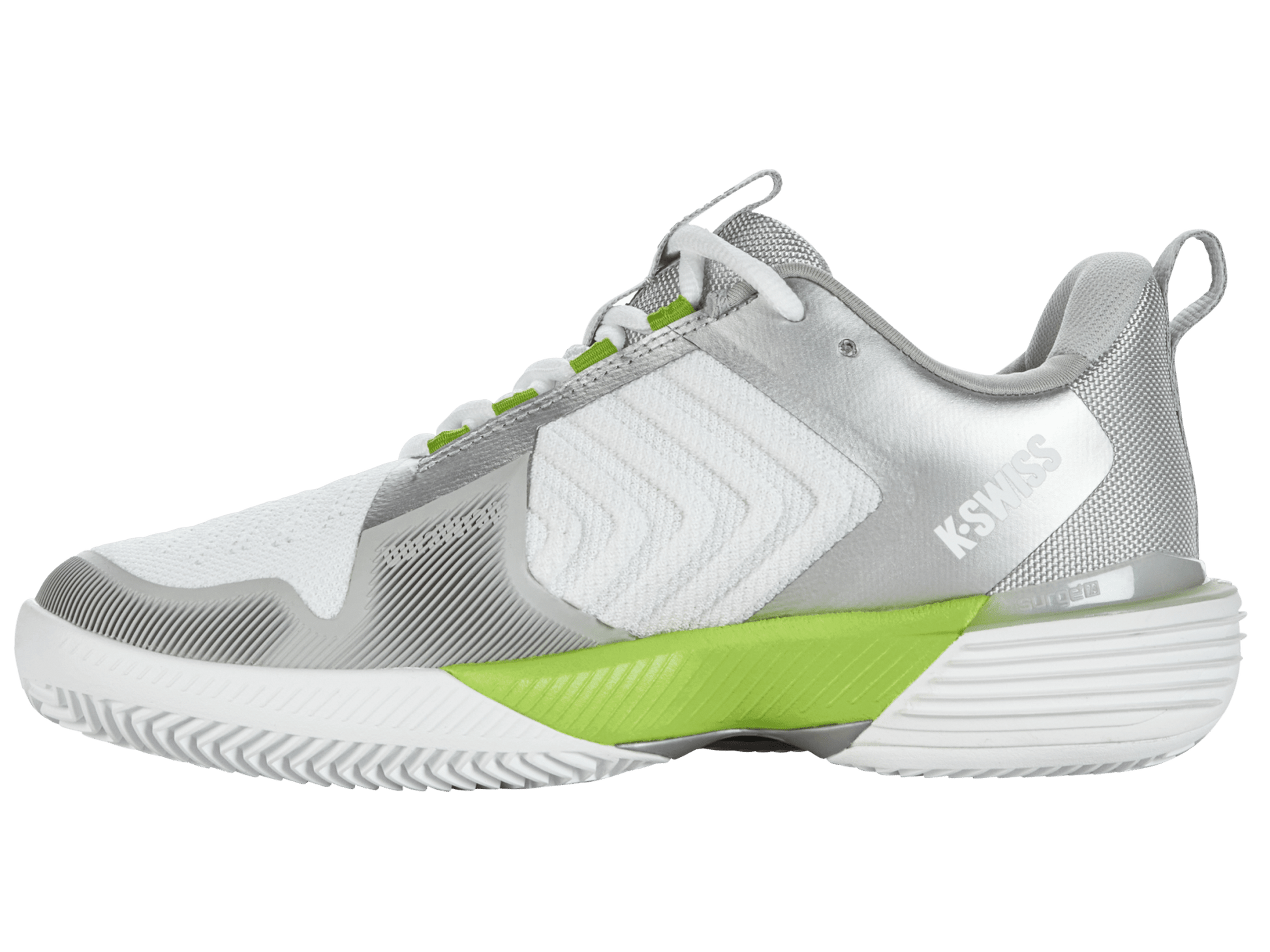 98415 - 956 - M | ULTRASHOT 3 HB | WHITE/GRAY VIOLET/LIME GREEN - K - Swiss US - FOOTWEAR